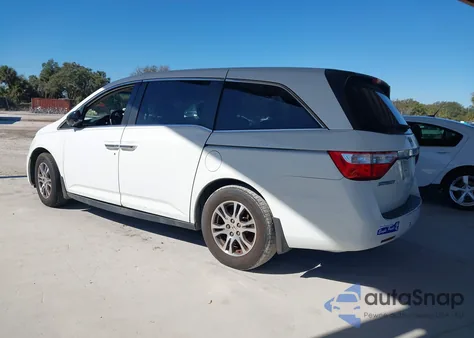 2012 Honda Odyssey Ex-L z USA, uszkodzony, nr VIN 5FNRL5H65CB034316